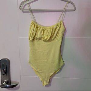 Yellow Bodysuit